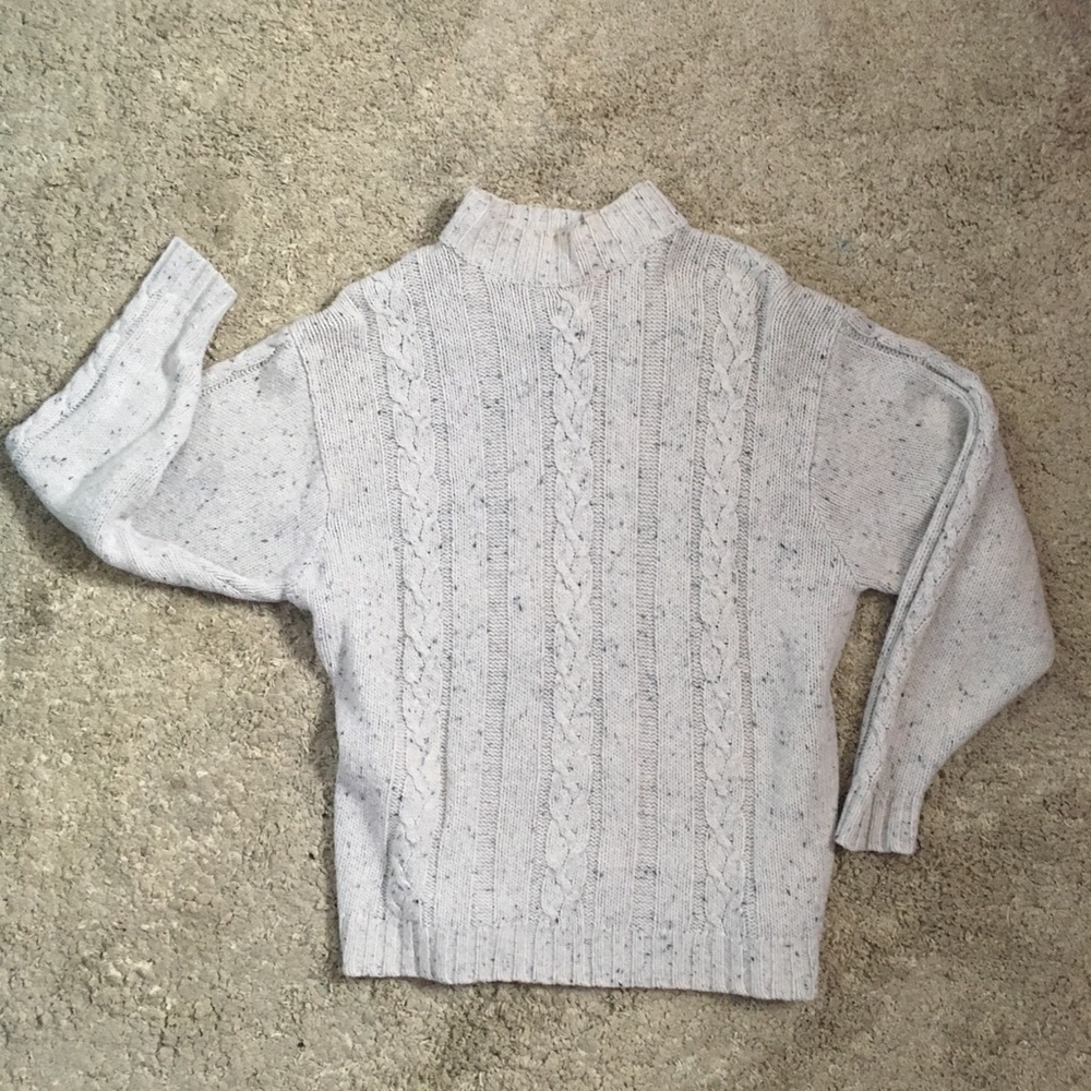 Cream Oversized Woman’s Sweater